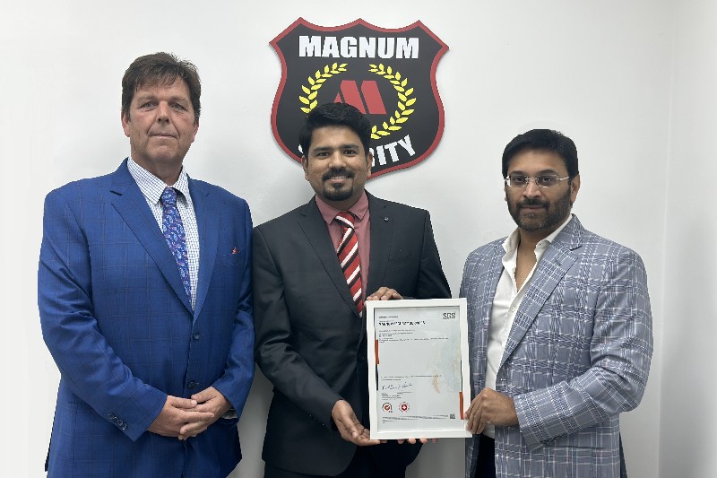 Magnum Security Achieves International Standards For ISO 45001:2018